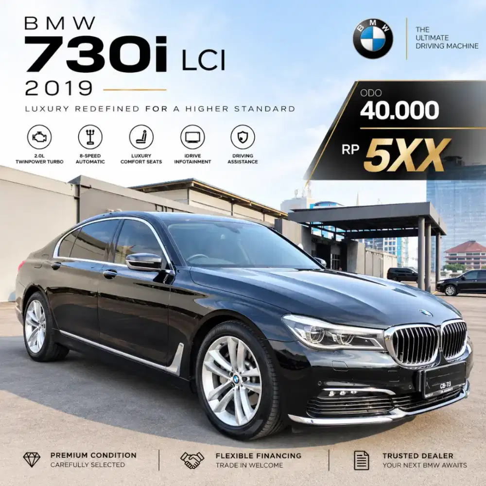 [BIG BOS!] BMW 730LI 730 2019 / 2020