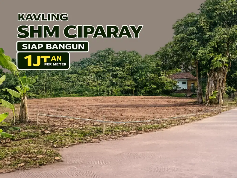 Tanah Kavling SHM Bandung Selatan Harga Masih Terjangkau