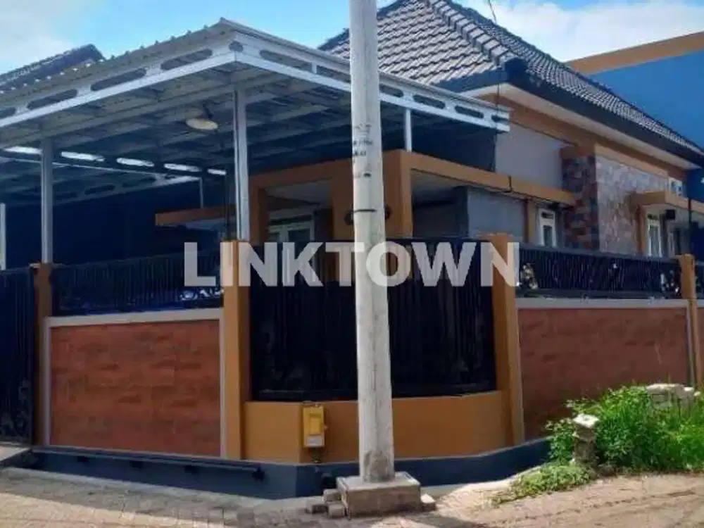 Hunian 1.5 Lantai Luas Posisi Hook di Lowokwaru Malang