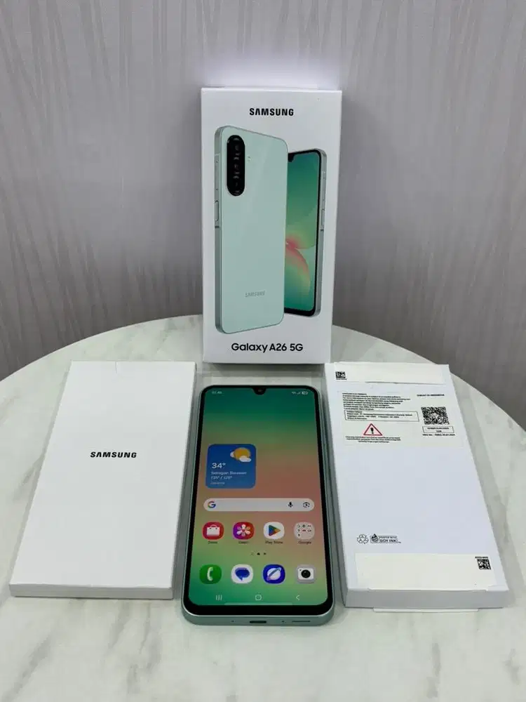 SAMSUNG GALAXY A26 5G 8/256GB MINT GARANSI RESMI SEIN MULUS