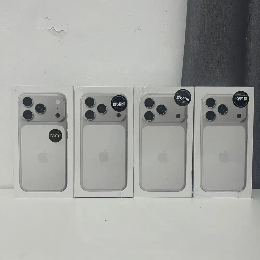 iphone 17 pro 256gb silver garansi resmi indo ibox/blibli bnib segel