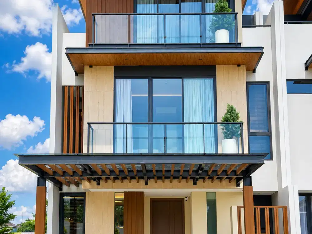 best deal rumah 3 lantai ala finlandia bisa kpr di gading serpong