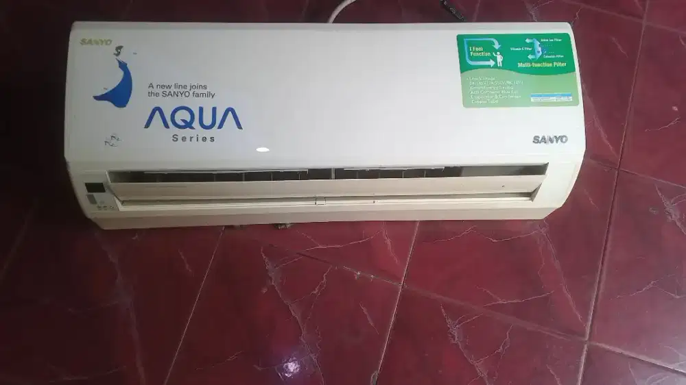 Indoor ac 3/4 pk Sanyo Aqua