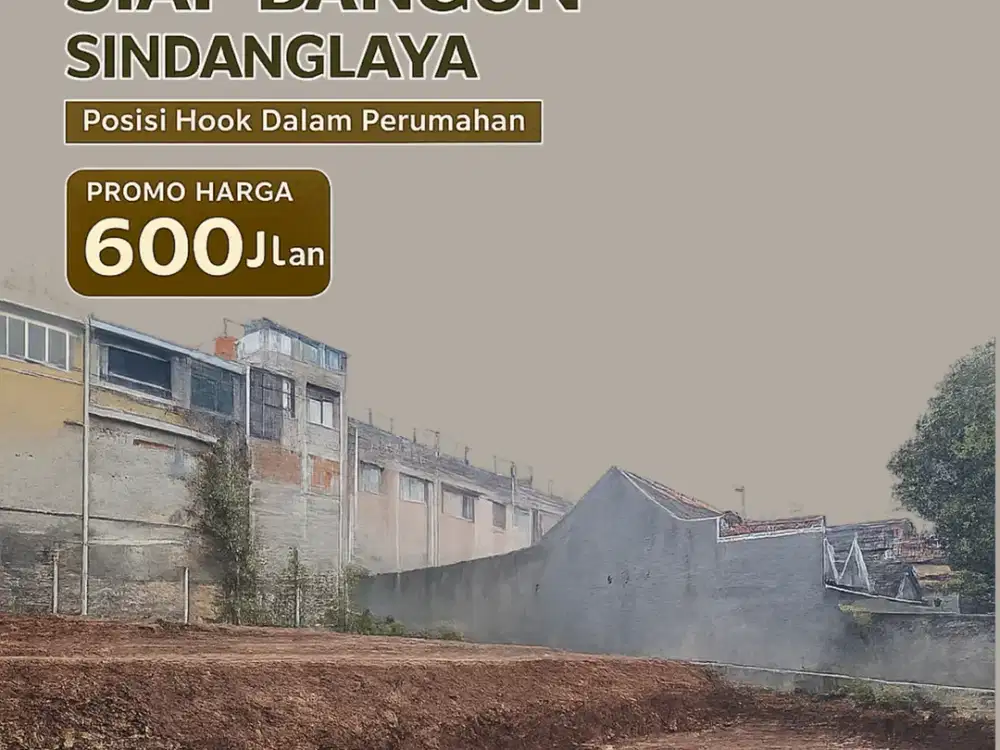 Tanah Kavling SHM Sindanglaya dalam Perumahan Spot City View