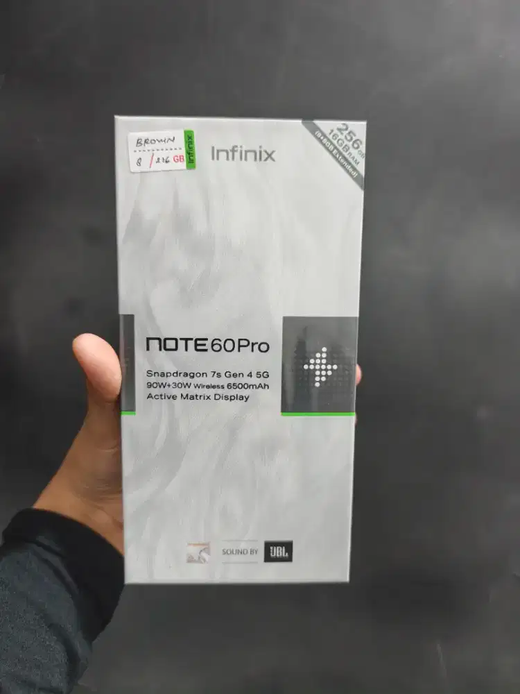 READY INFINIX NOTE 60 PRO 5G RAM 8/256
