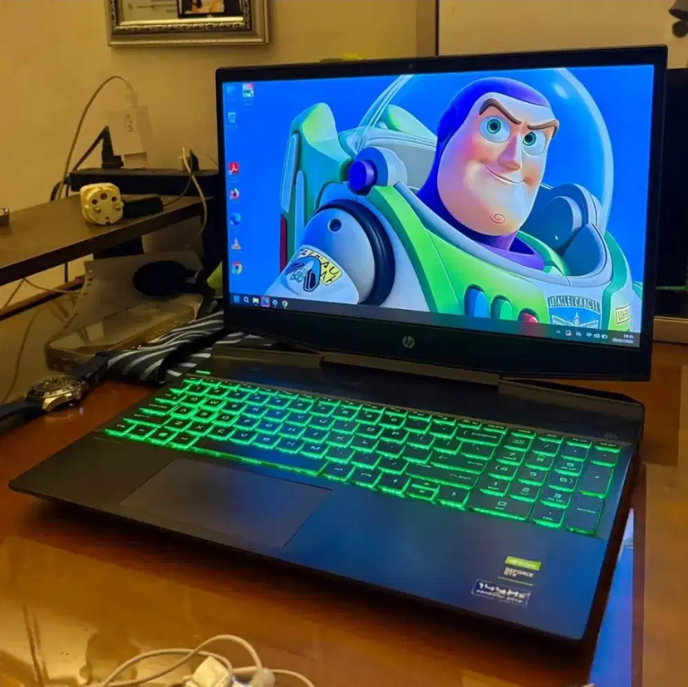 Laptop HP Gaming Core i7 16gb  512gb GTX 1660Ti 6gb 144hz SSD