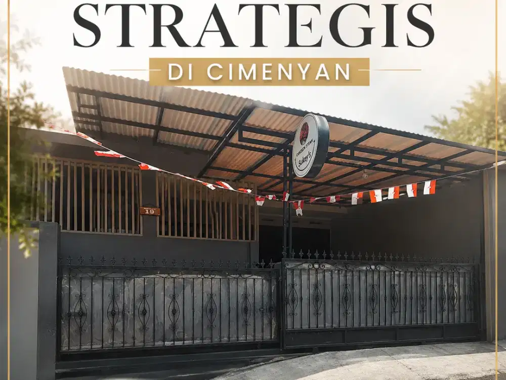 RUMAH DI CIMENYAN BANDUNG,DENGAN 2 LANTAI BISA JADI TEMPAT NYAMAN MU