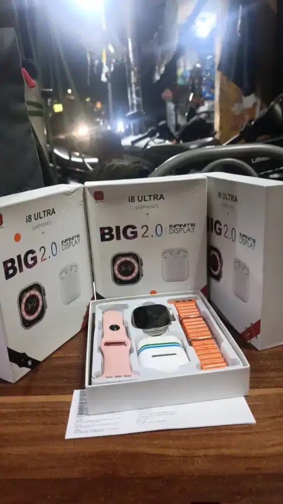 Smartwach gratis earphone murah aja