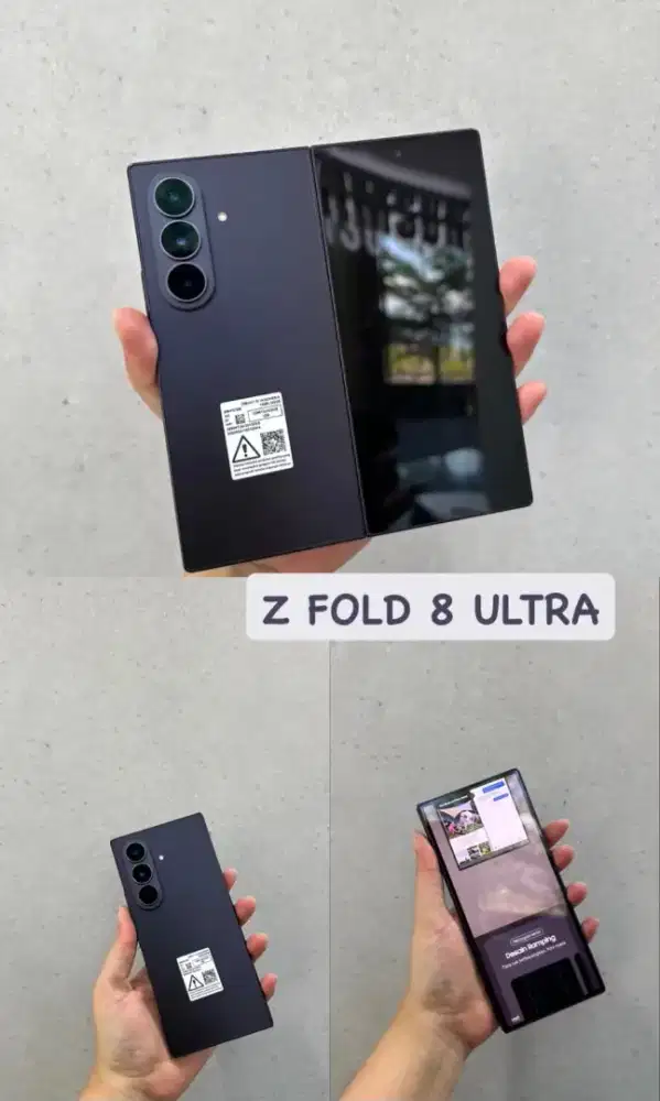 SAMSUNG ZFOLD 8 ULTRA 512GB CASH N KREDIT
