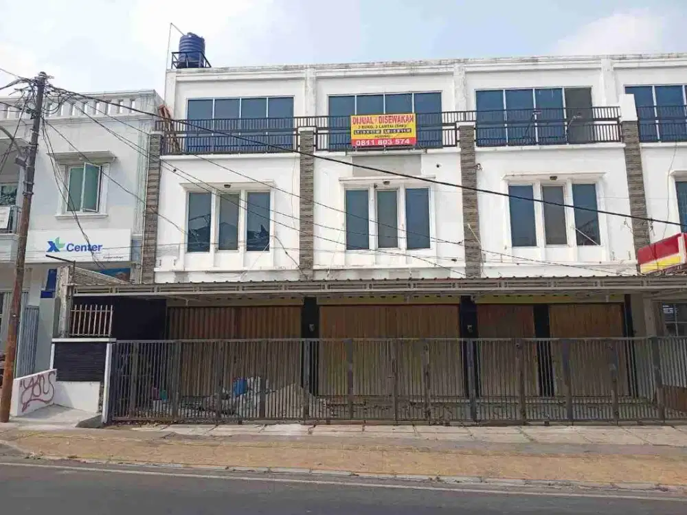 disewakan Ruko gandeng 3, 3 lantai. Klender, Jaktim