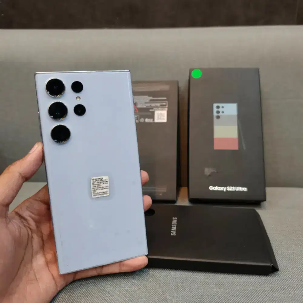 Samsung S23 Ultra 12/1TB Warna Eksklusif SEIN Fullset Mulus