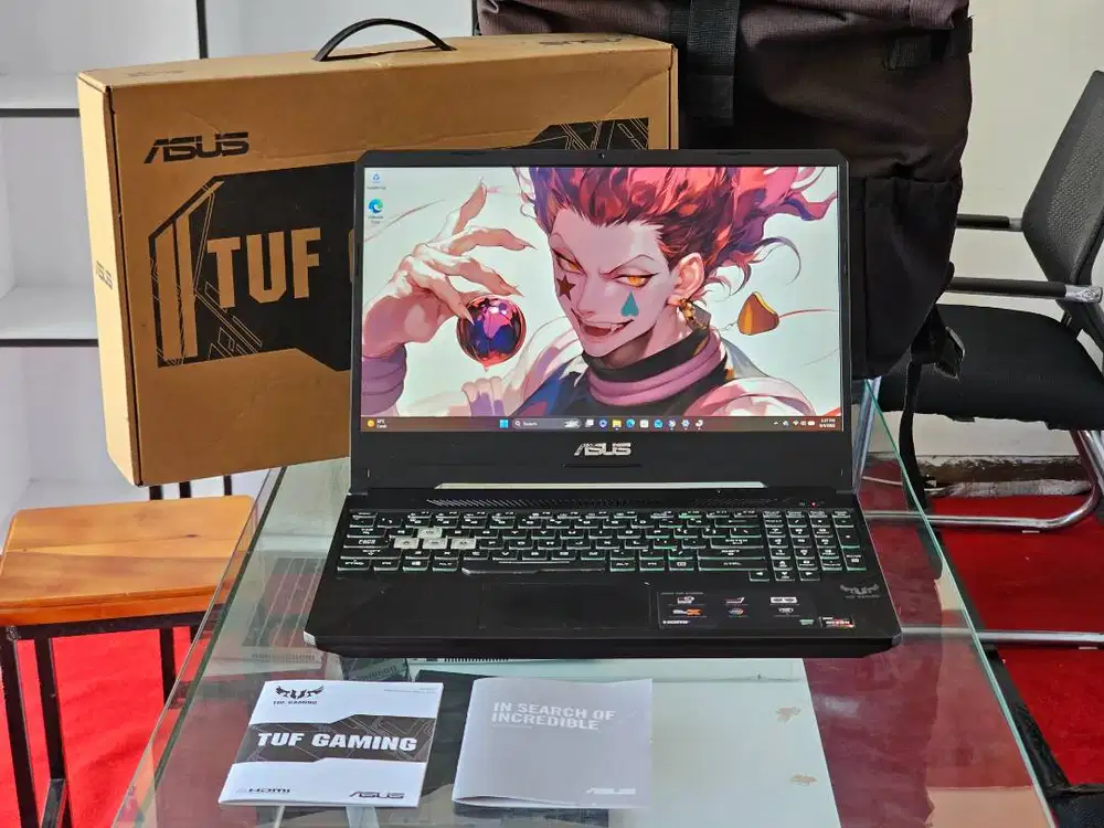 ASUS TUF FX505DD AMD Ryzen 5 Ram 16 GB SSD Dan HDD Nvidia GTX 1050 120
