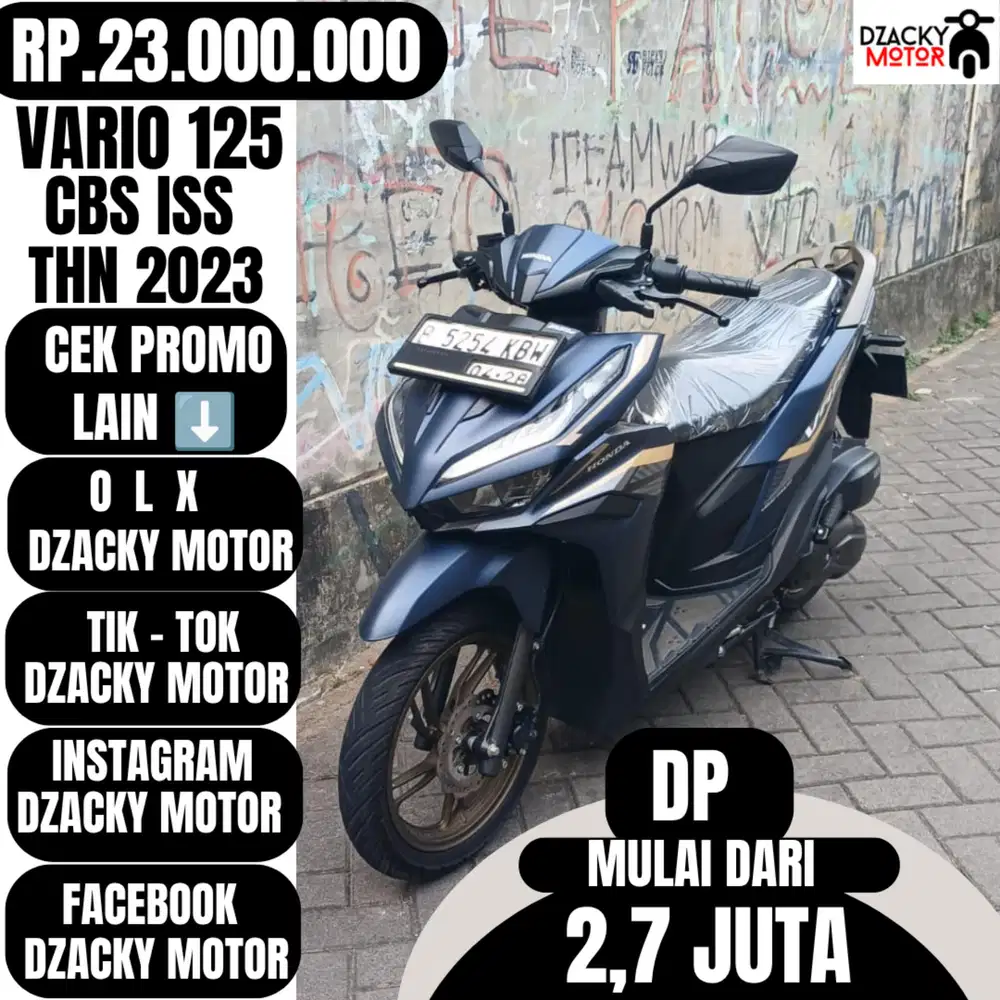 VARIO 125 CBS ISS 2023 SECOND LIKE NEW