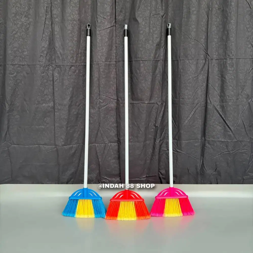 Sapu Lantai Plastik Nylon / Floor Broom