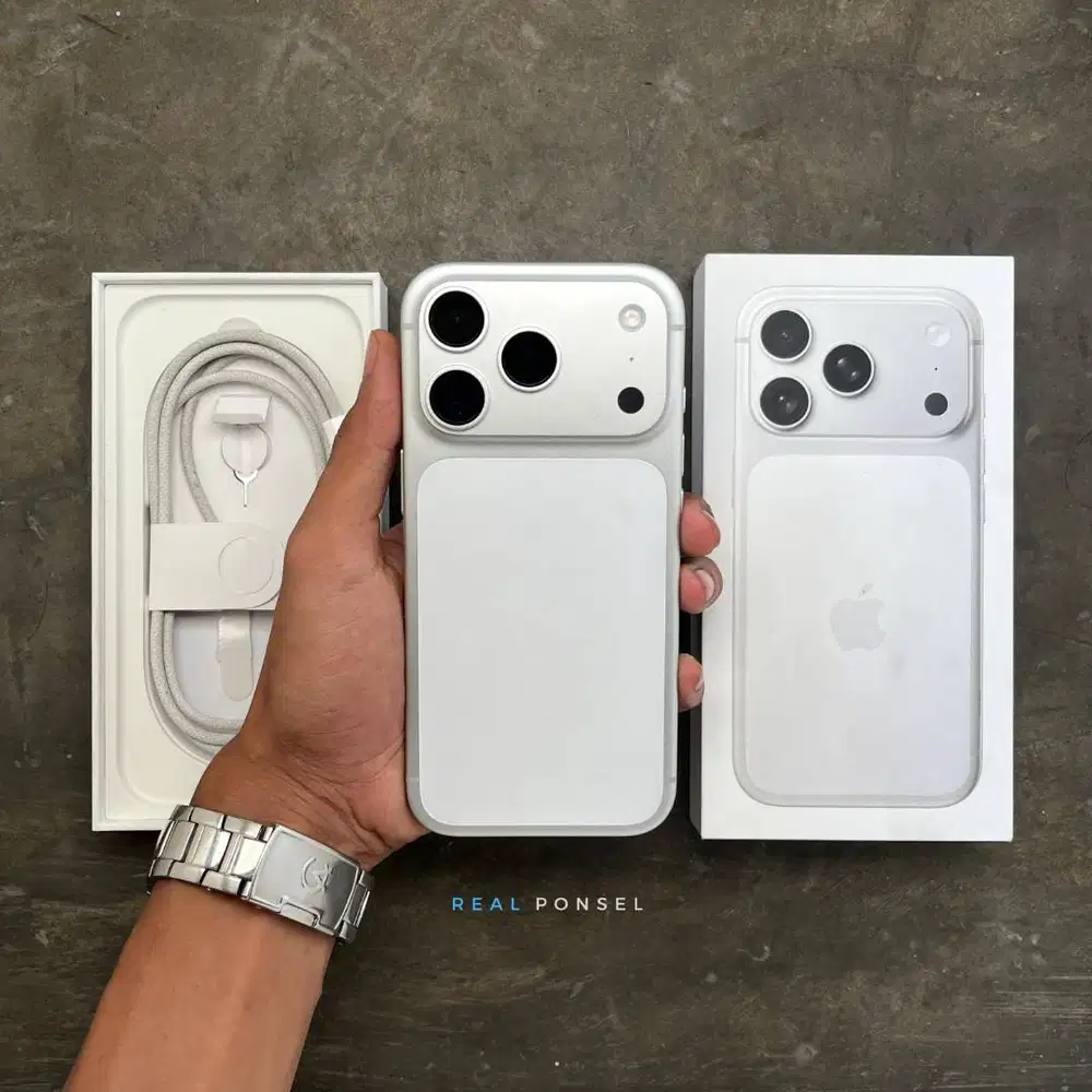 iPhone 17 Pro 256 iBox Silver Garansi Agustus 2027