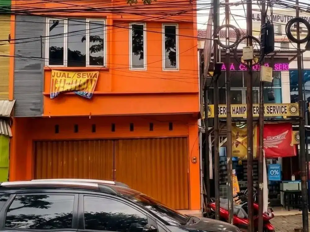 Aset Menjanjikan: Ruko Murah Bogor 2,5 Lt Lokasi Super Strategis, Lebar Muka 6m (Langka) – Nego