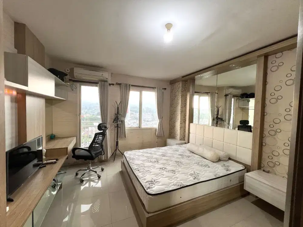 Sewa Apartemen Galeri Ciumbuleuit 2 Tipe Studio, Furnished, Bagus, Lantai 19