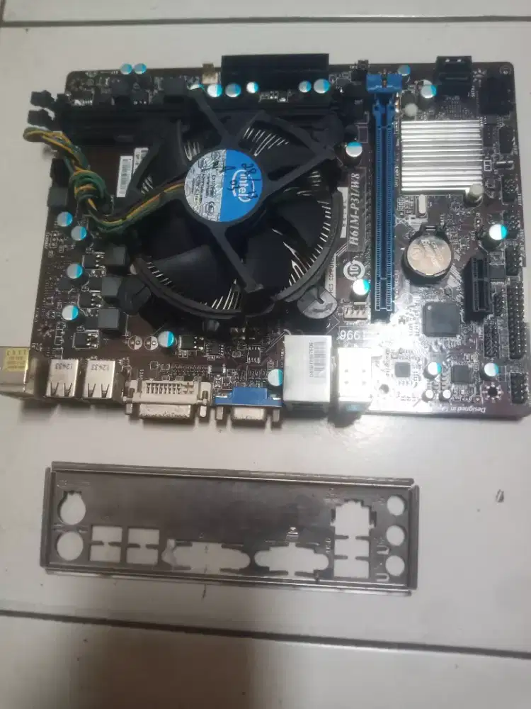 mobo msi h61 + prosesor i5 gen2