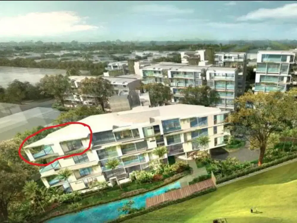 For Sale The Rosebay Apartment Graha Family Surabaya 2BR Golf & Pool View