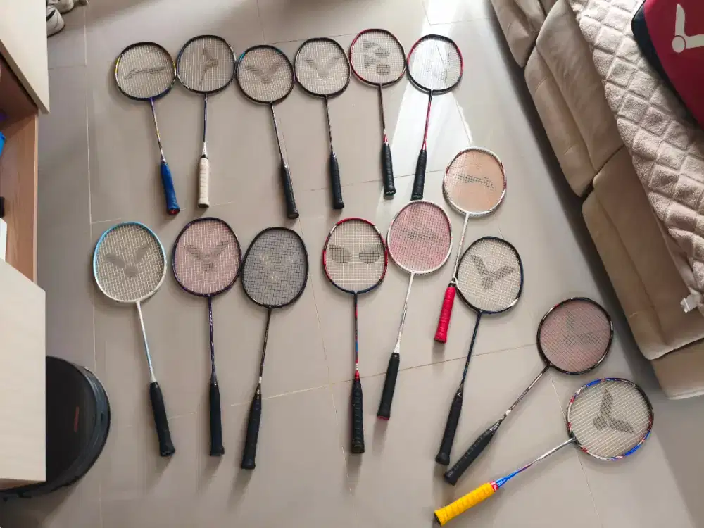 Jual Borongan 10 Raket Badminton Yonex Victor Li-Ning Mizuno