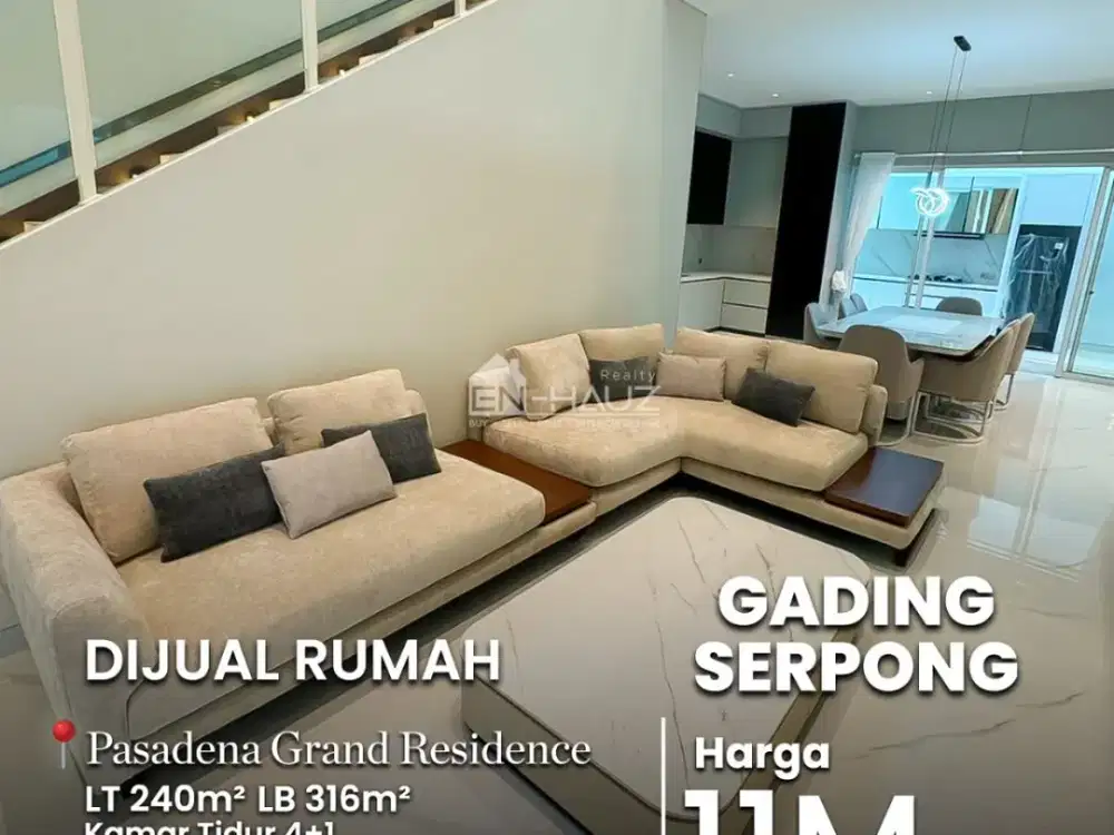 (MC) DIJUAL RUMAH PASADENA GRAND RESIDENCE