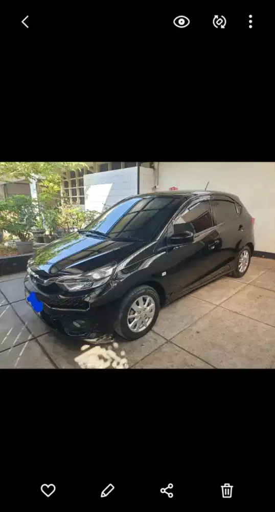 Honda Brio E Satya A/T 2022 Hitam