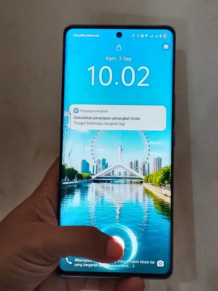 Vivo V30e 5G, Ram 8+8/128, Nfc (Hp Orian, Minus Layar Retak Ky Dipoto)