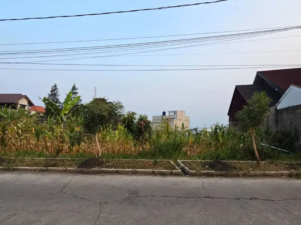 TANAH KAVLING CILEUNYI DENGAN POSISI HOOK SIAP BANGUN & SHM