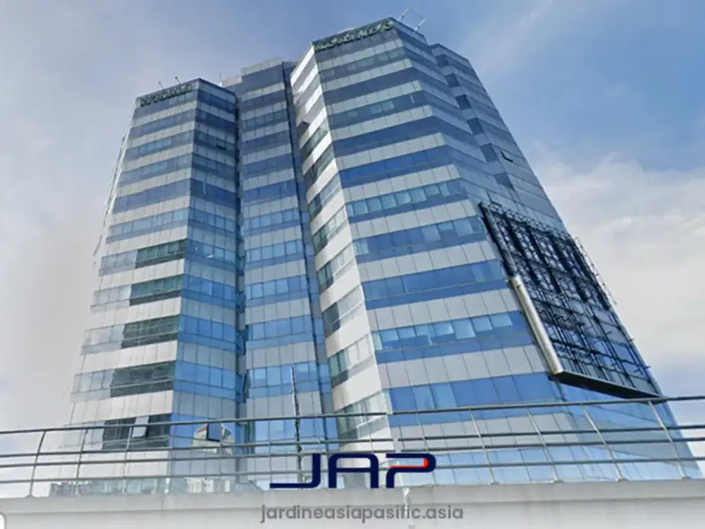 Kantor di Wisma Korindo Luas 250 sqm Bare Area MT Haryono