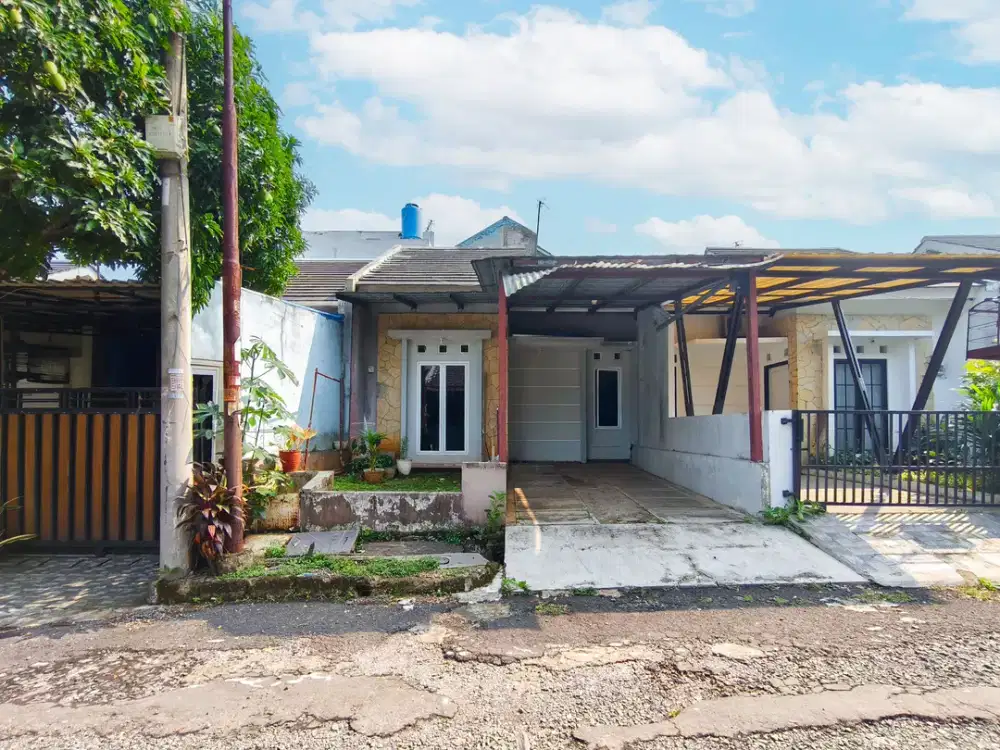Rumah 1 Lt Terawat di Bogor 8 Mnt ke Stasiun Cilebut Siap KPR J-55045