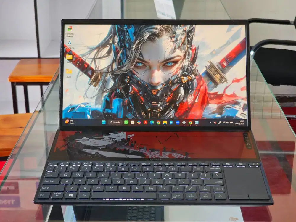 ASUS Zenbook Duo UX481FL intel core i5 gen 10 Dual Graphic Nvidia MX 2