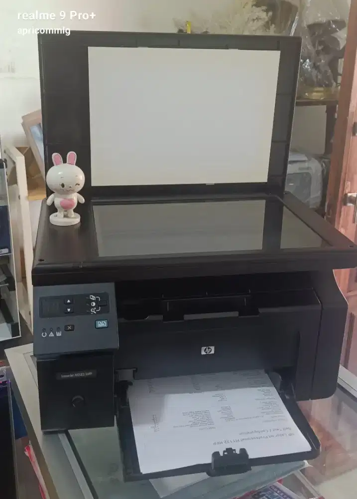Mesin fotocopy mini printer hp LaserJet M1132 MFP siap pakai