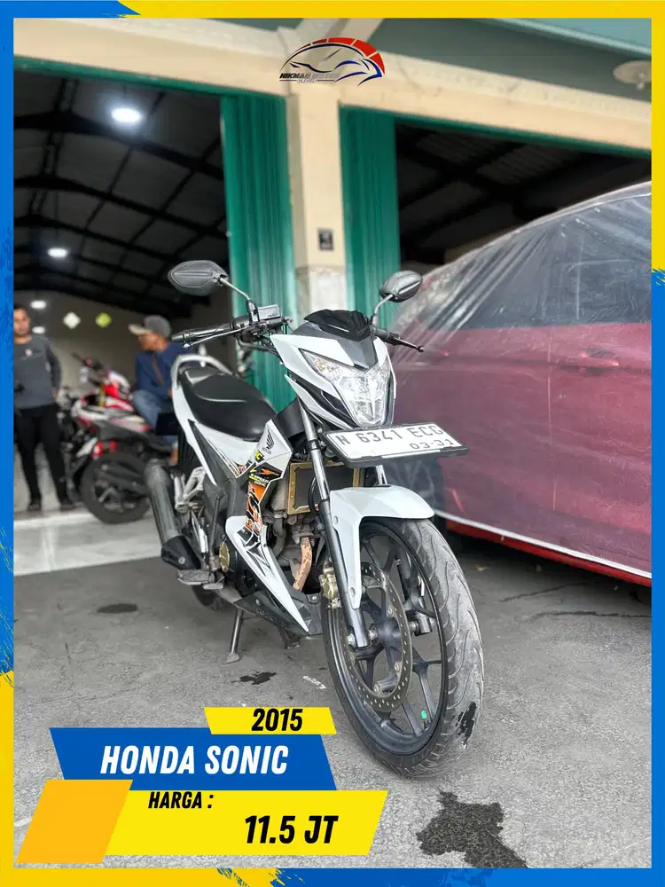 HONDA SONIC 2015 MURAH MERIAH MASZEHH HIKMAH MOTOR KEPUH