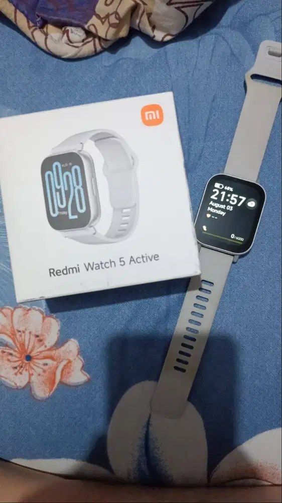 JUAL CEPAT REDMI WATCH 5 ACTIVE FULLSET