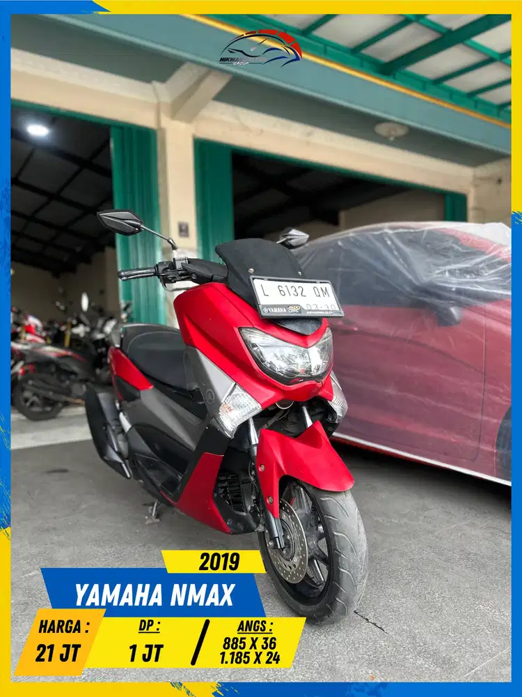 YAMAHA NMAX 2019 MONGGO GAS POL MASZEHH HIKMAH MOTOR KEPUH