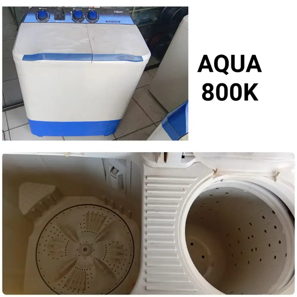 Mesin cuci AQUA bergaransi