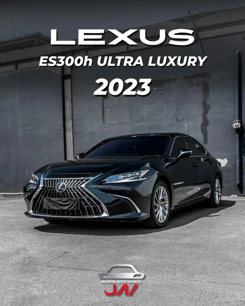 Lexus ES300h Ultra Luxury 2023 / LOW ODO / LIKE NEW / MINT CONDITION