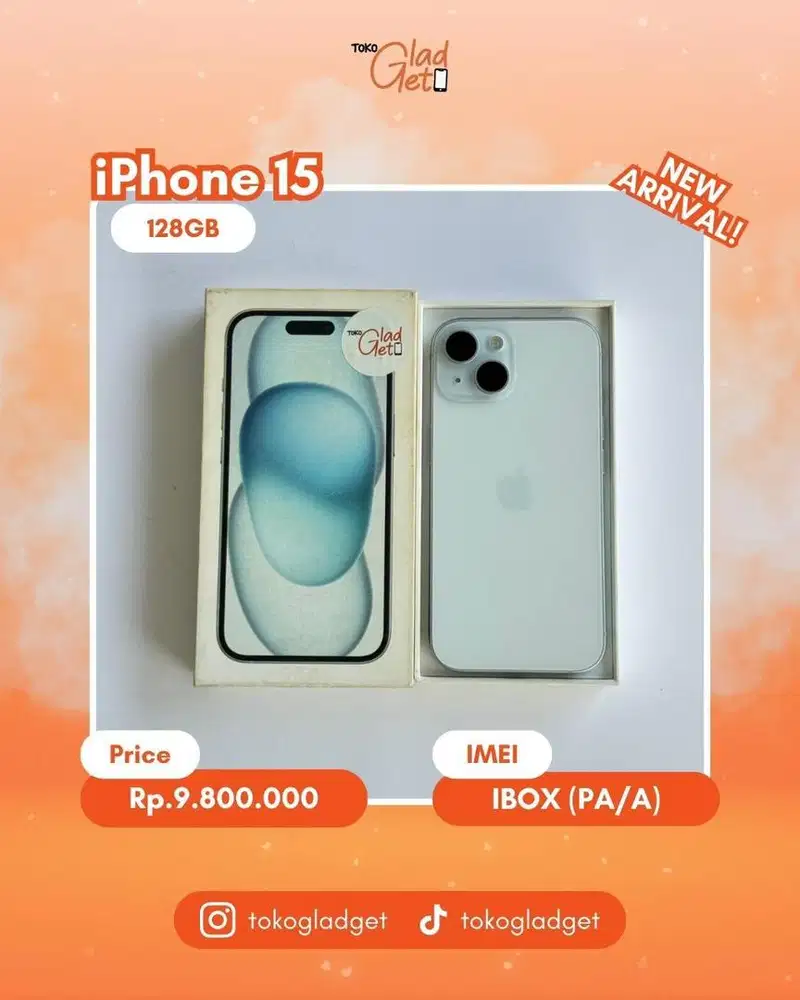iPhone 15 Basic 128 Gb ex IBOX