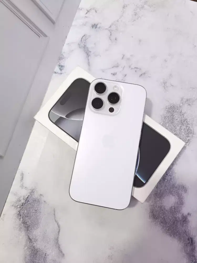 iphone 16 pro 128GB white resmi ibox lengkap
