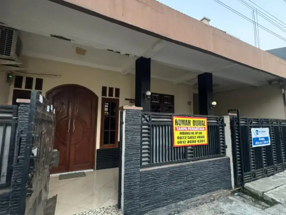DI JUAL RUMAH MURAH LUAS TANAH 94M2 JL.PALANGKARAYA BEKASI TIMUR