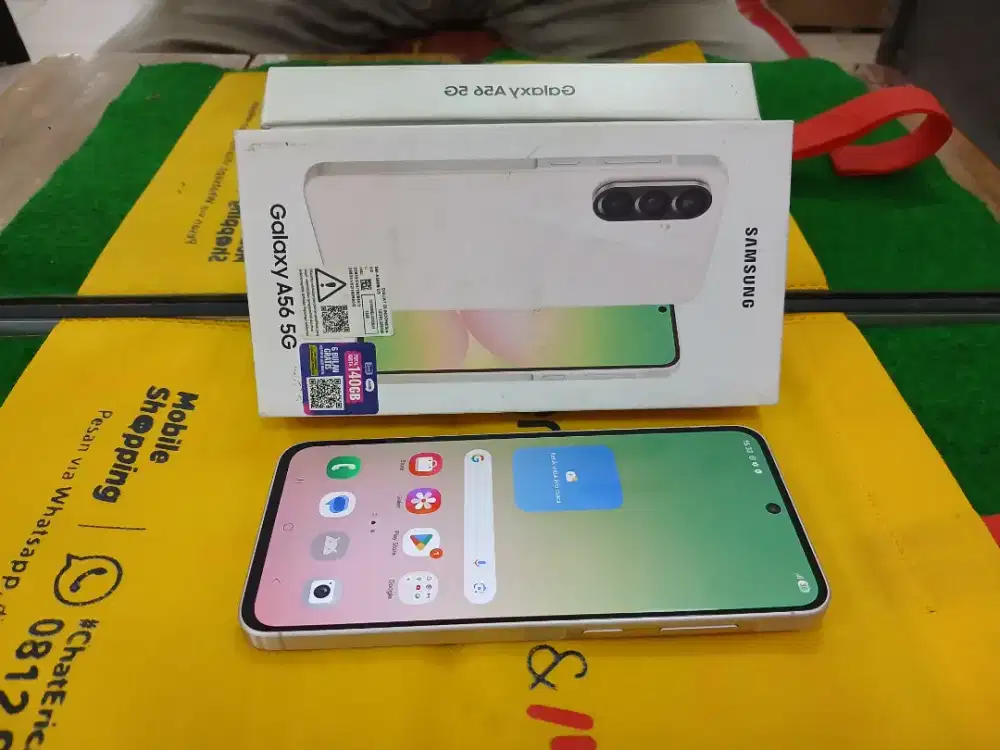 Samsung A56 5G Ram12 /256 gb lengkap mulus no minus