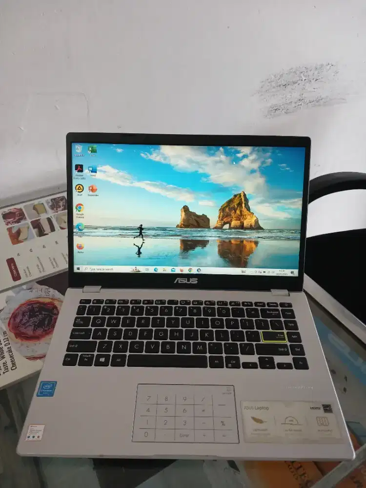 Laptop Asus Vivobook E410M Intel N4020 Ram 4 Ssd 512