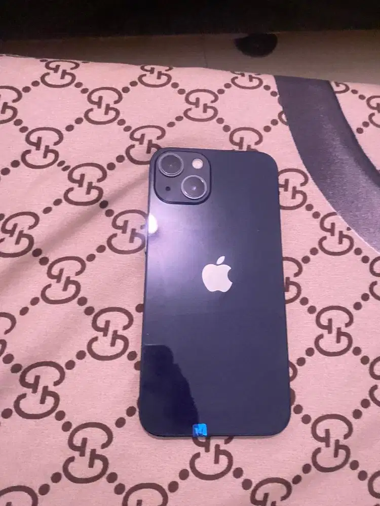 Iphone 13 128gb warna midnight EX inter full set no minus