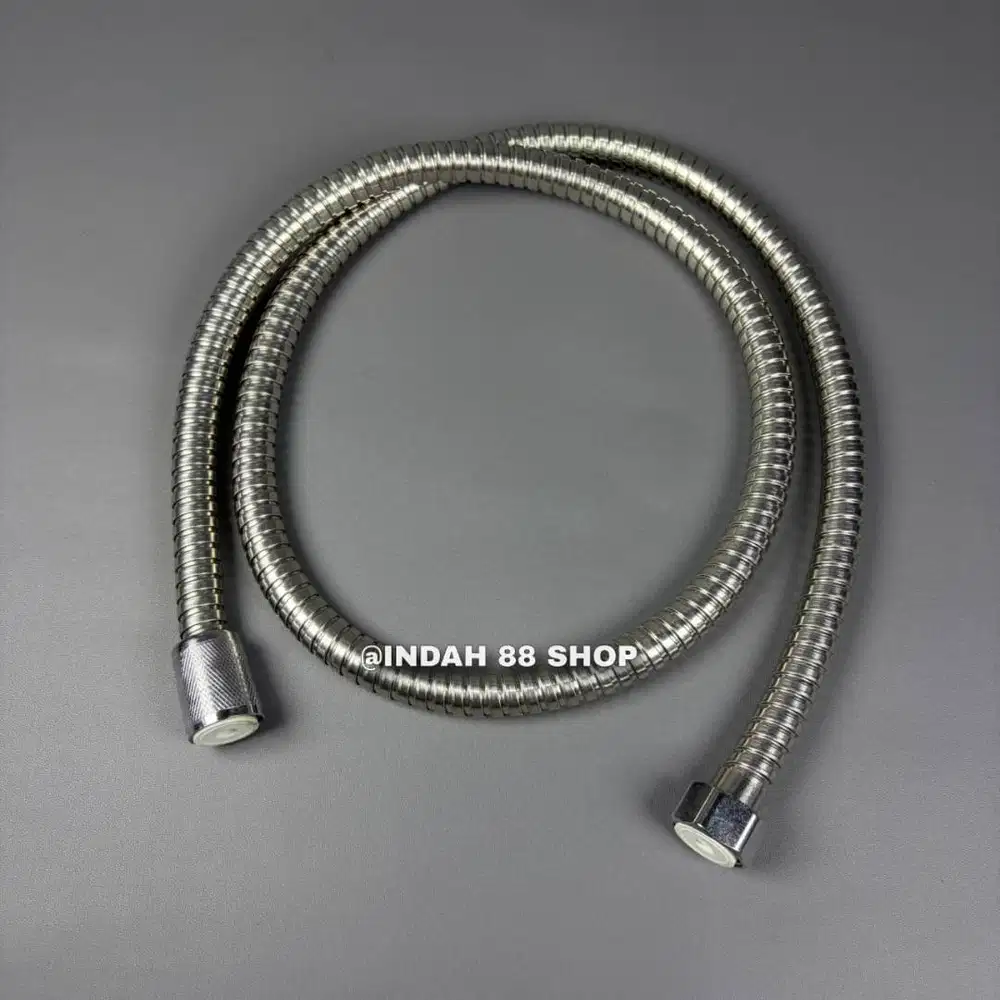 Selang Shower Fleksibel Chrome / Selang Jet Shower Cebok Bidet