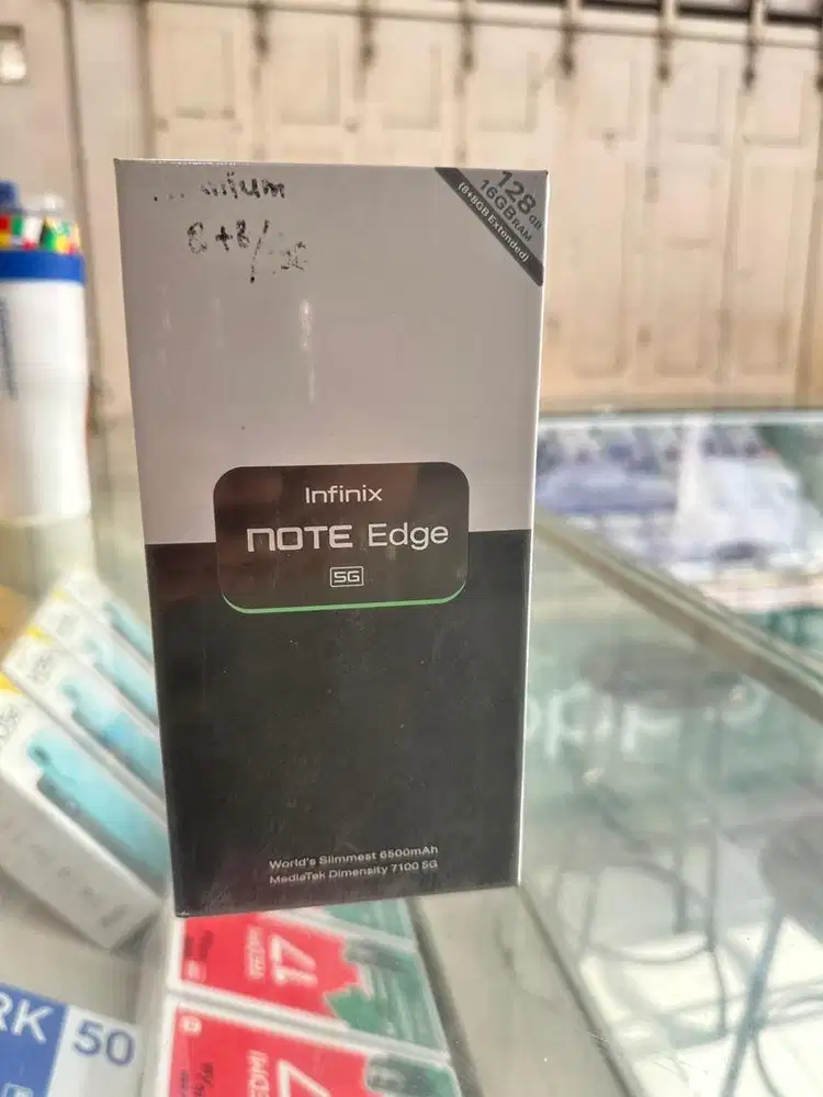 Infinix note edge 5g 8/256gb new, bisa cicilan cukup ktp aja