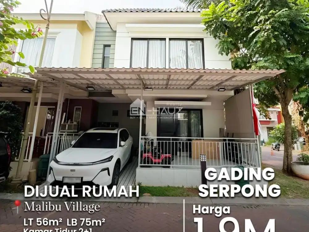 (STP) DIJUAL RUMAH MALIBU VILLAGE, GADING SERPONG