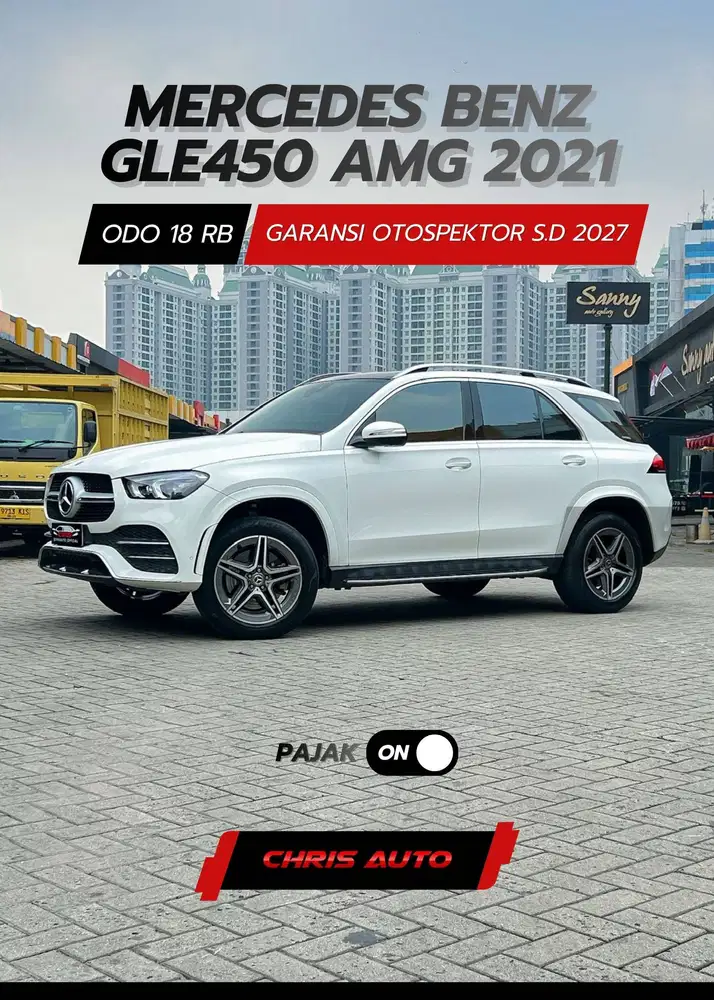 Bunga 0% DP50% LowOdo 18rb Facelift GLE450 AMG 2022 2021 GLE 450 X5