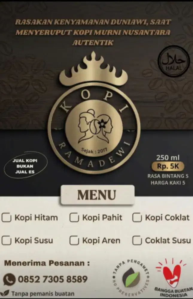 Jual ES Kopi Keliling