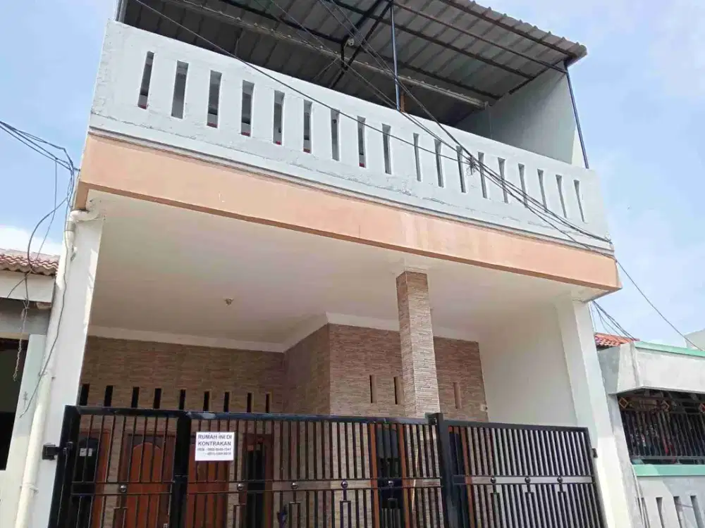 DIKONTRAKKAN – Rumah 2 Lantai 2 KT Dekat Grand Duta City Bekasi