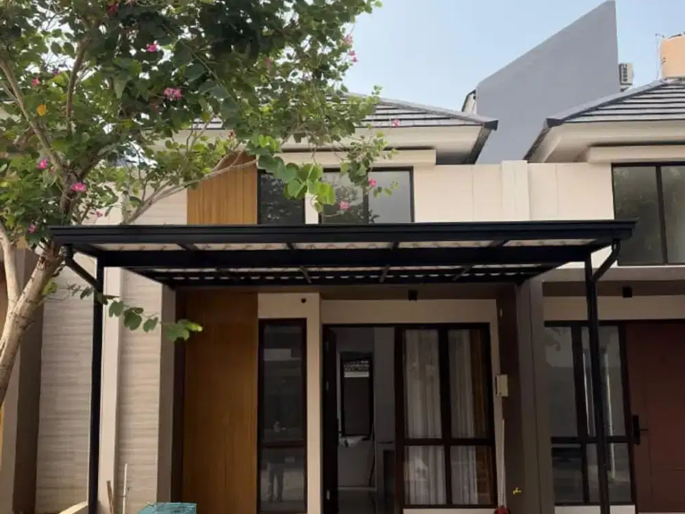 SEWA MURAH RUMAH BRAND NEW 1 LANTAI SELANGKAH KE STASIUN KRL!